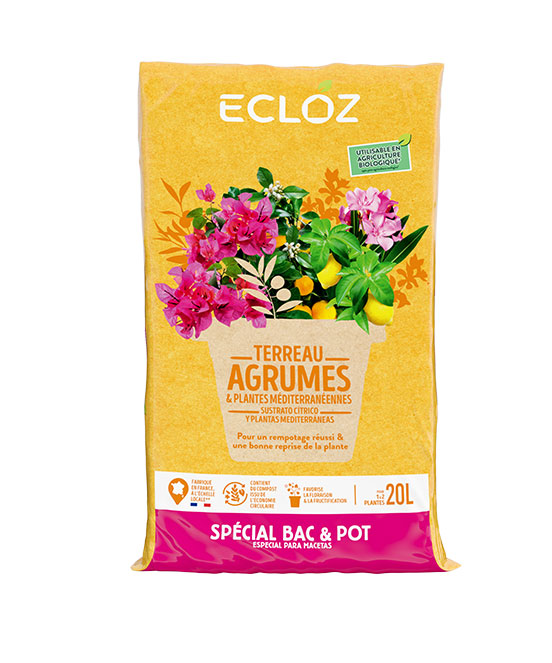 Terreau agrumes pots & bac